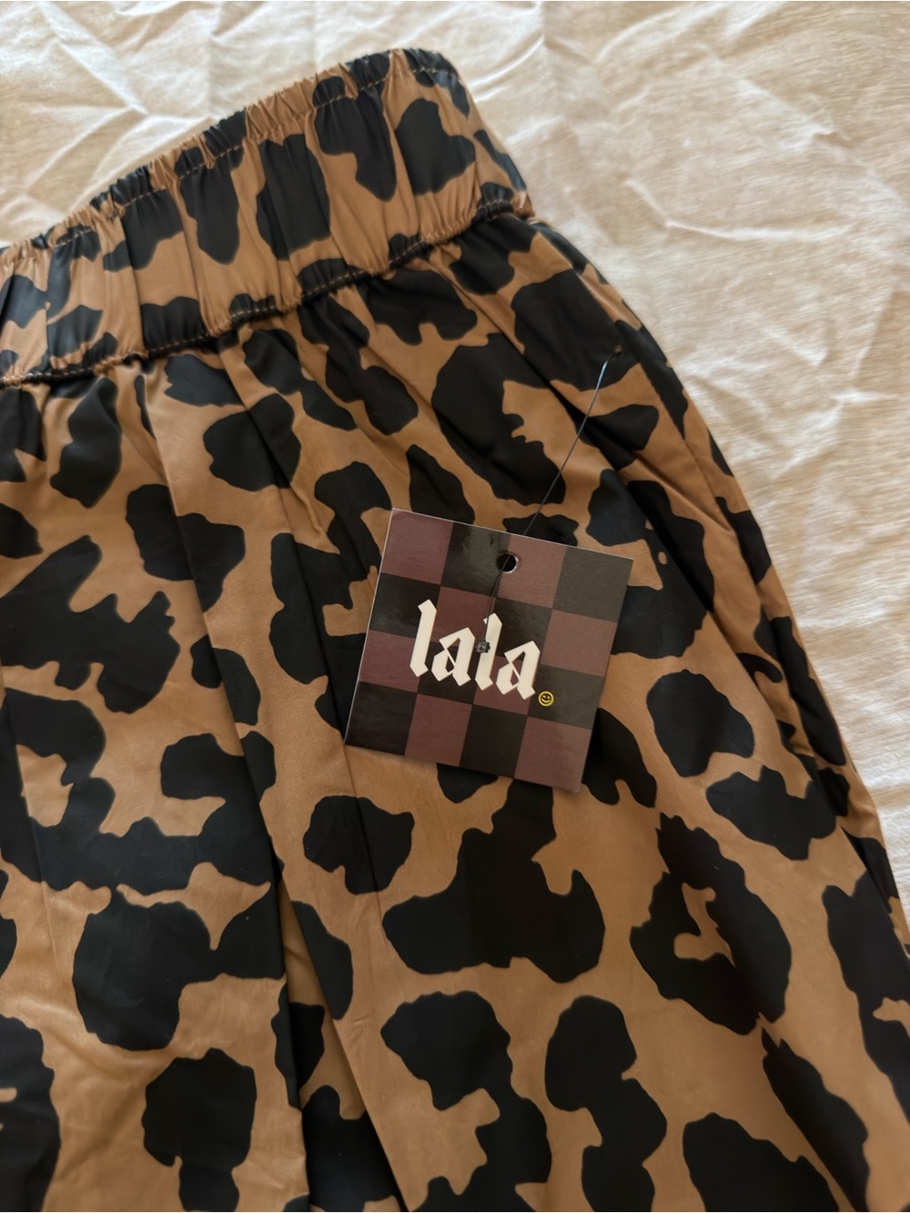 Dressed in LALA Happy Chance Barrel Leg Boxer Pants - Picture 5 of 8